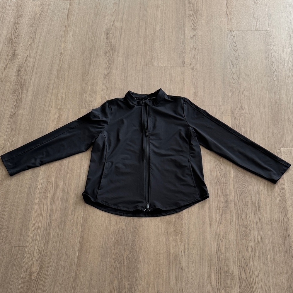 Tommy Bahama Black Zip-Up IslandZone Mockneck Jacket XL